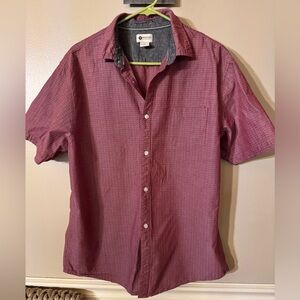 Men’s short sleeve button down